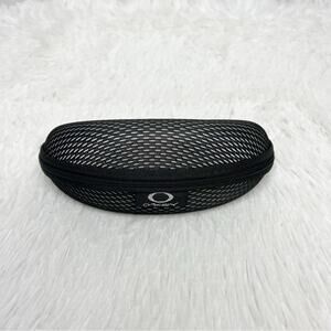 OAKLEY / black gray mesh sunglasses zip around travel case